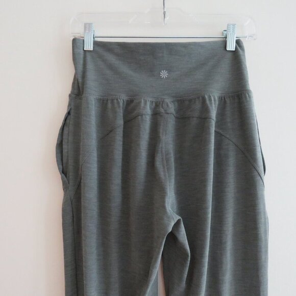 ATHLETA Salutation Jogger in Gray Heather Lounge Travel Comfort - Size S - Picture 11 of 16